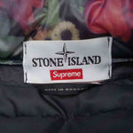 Supreme シュプリーム 17AW x Stone Island Lamy Cover Stampato Puffy Jacket パフィー ジャケット マルチカラー系 S【美品】【中古】