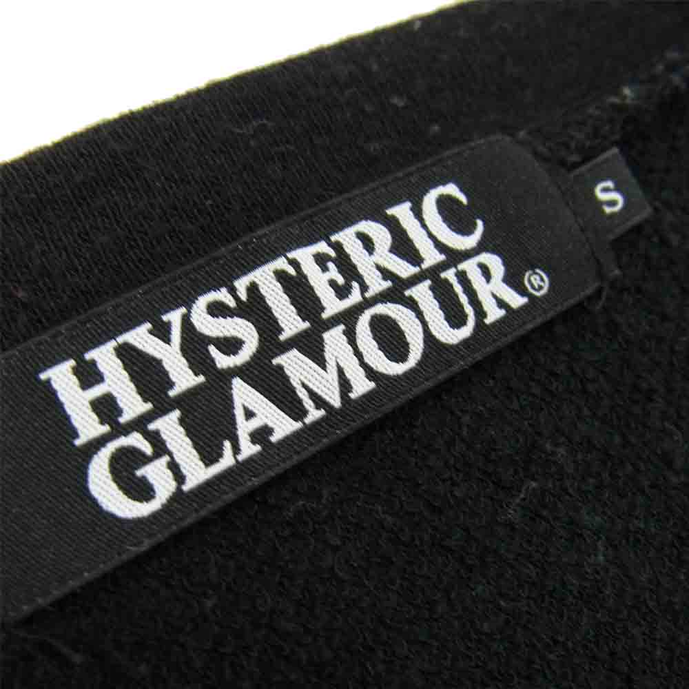 HYSTERIC GLAMOUR ヒステリックグラマー 0203CL06 ROCK STEADY 7分袖 Tシャツ ブラック系 S【中古】