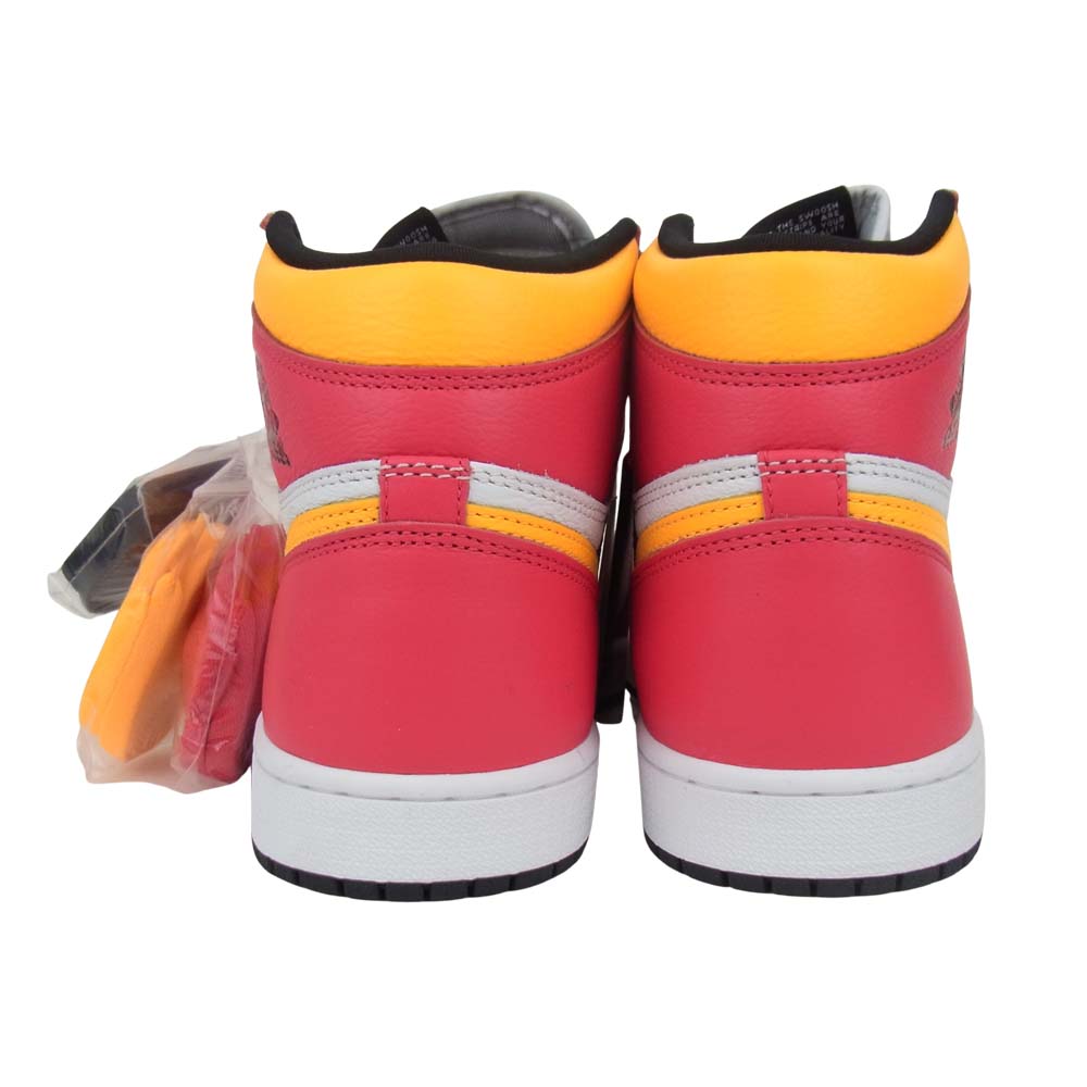 NIKE AIR JORDAN ナイキ ジョーダン 555088-603 1 RETRO HIGH OG LIGHT FUSION RED エアジョーダン ライト フュージョン レッド  ピンク系 27cm【新古品】【未使用】【中古】