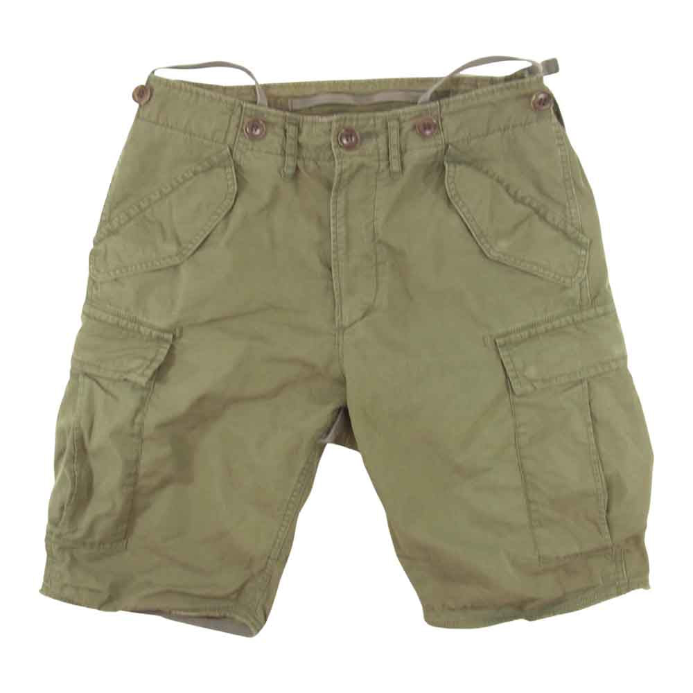 VISVIM ビズビム 18SS 118105008014  EIGER SANCTION SHORTS アイガー サンクション ショーツ カーキ系 1【中古】
