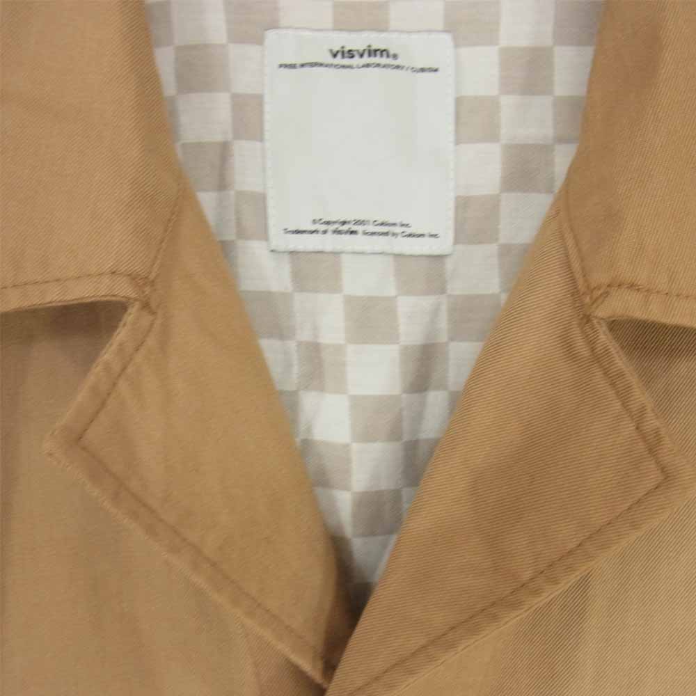VISVIM ビズビム VS0001372 goodwood coverall ツナギ ベージュ系 M【中古】