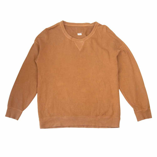 VISVIM ビズビム 21SS 121105010013 JUMBO SWEAT L/S UNEVEN DYE ジャンボ ブラウン系 2【中古】