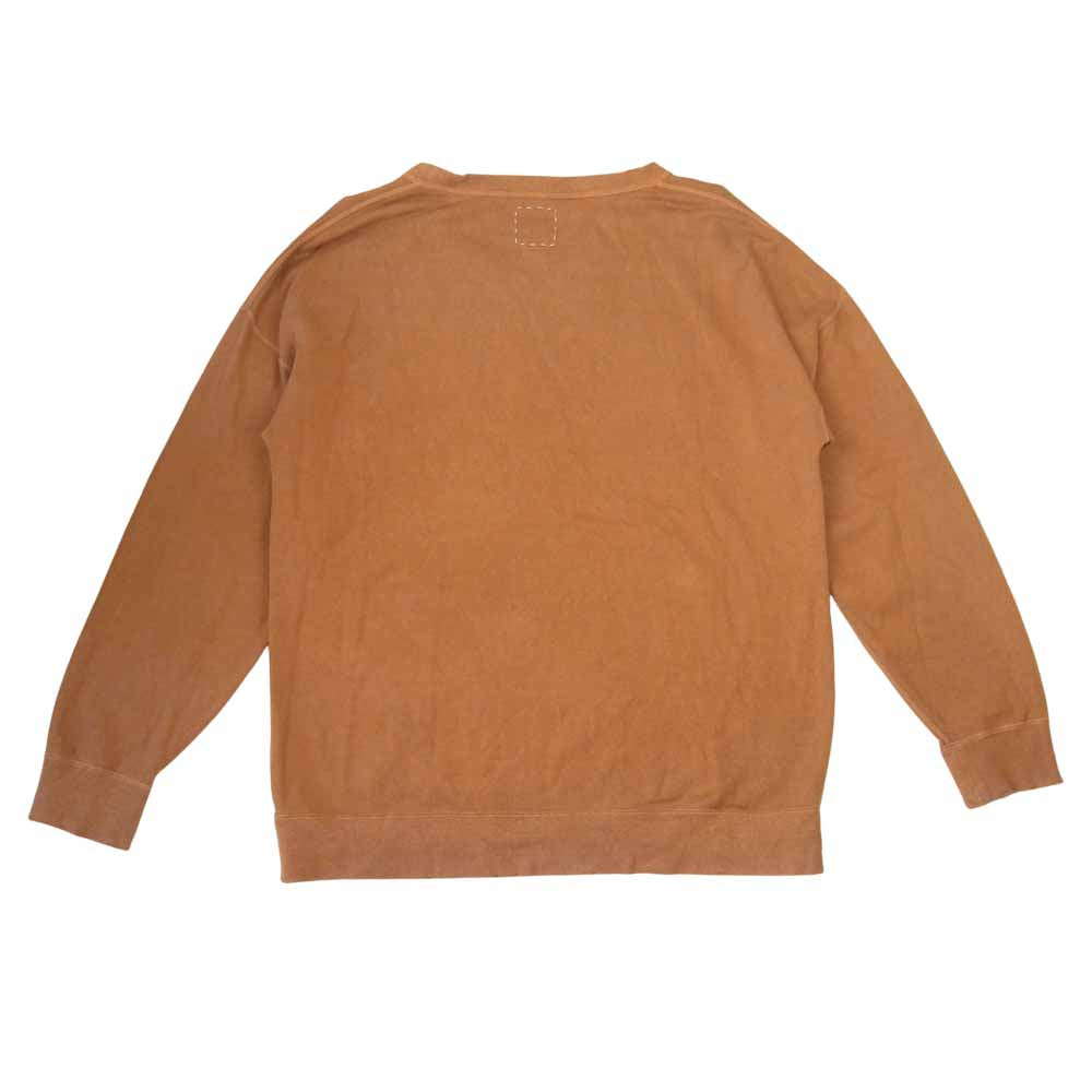 VISVIM ビズビム 21SS 121105010013 JUMBO SWEAT L/S UNEVEN DYE ジャンボ ブラウン系 2【中古】