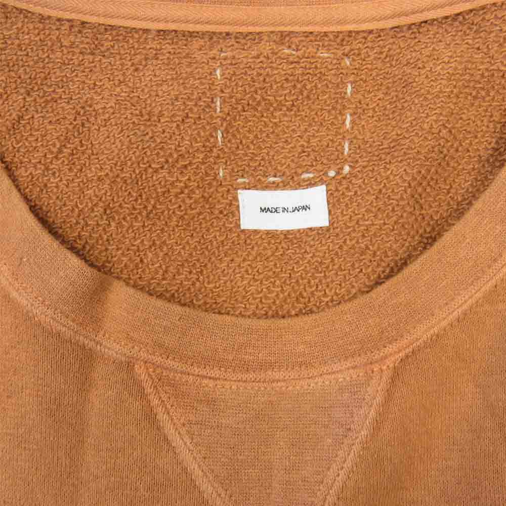 VISVIM ビズビム 21SS 121105010013 JUMBO SWEAT L/S UNEVEN DYE ジャンボ ブラウン系 2【中古】