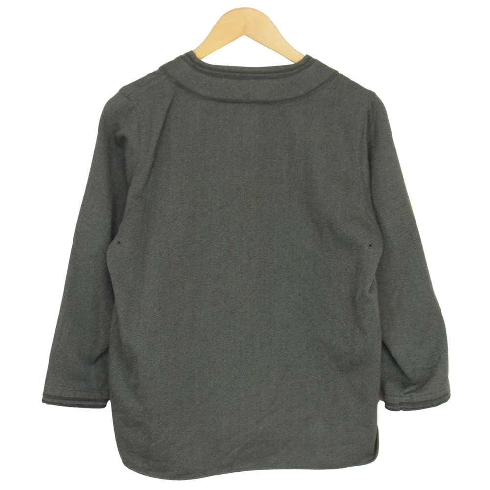 VISVIM ビズビム 17AW 117205011027 DUGOUT SHIRT L/S ダグアウト グレー系 1【中古】