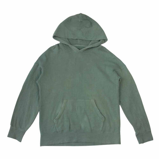 VISVIM ビズビム 21SS 119105010022  JUMBO HOODIE P.O. UNEVEN DYE ジャンボ フーディー グリーン系 1【中古】