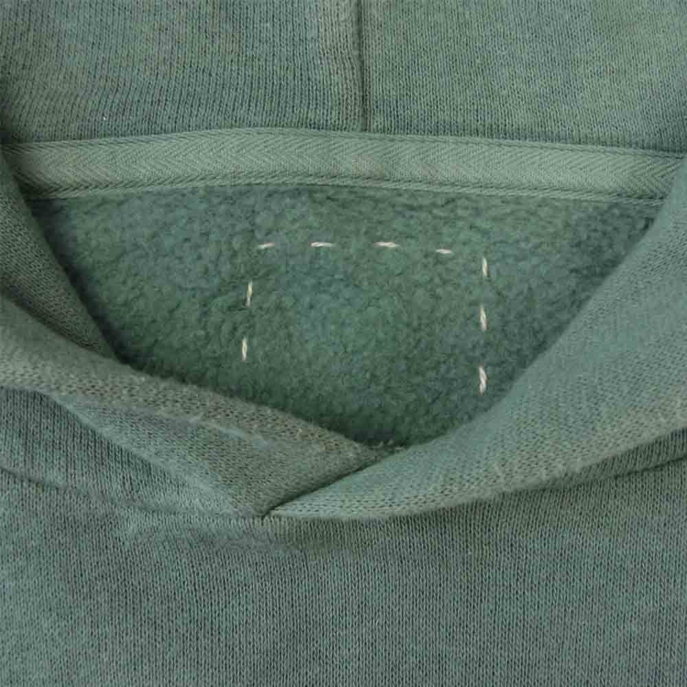 VISVIM ビズビム 21SS 119105010022  JUMBO HOODIE P.O. UNEVEN DYE ジャンボ フーディー グリーン系 1【中古】