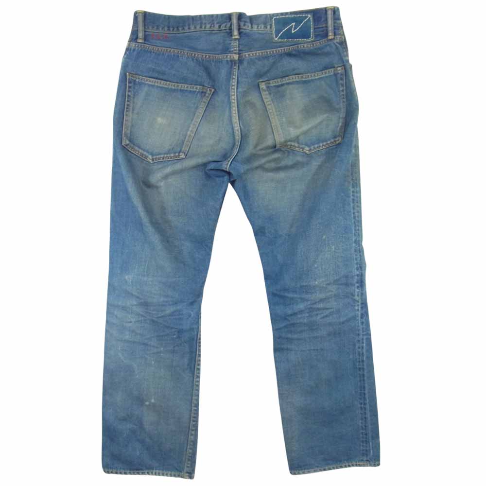 VISVIM ビズビム 217905005001 ICT DRY2 dmgd dry denim jeans インディゴブルー系 W85.4cm【中古】