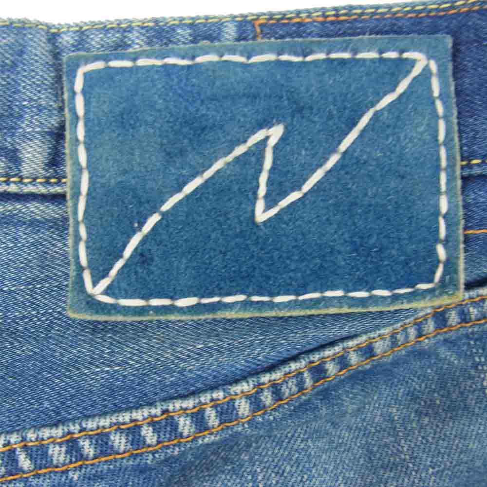 VISVIM ビズビム 217905005001 ICT DRY2 dmgd dry denim jeans インディゴブルー系 W85.4cm【中古】