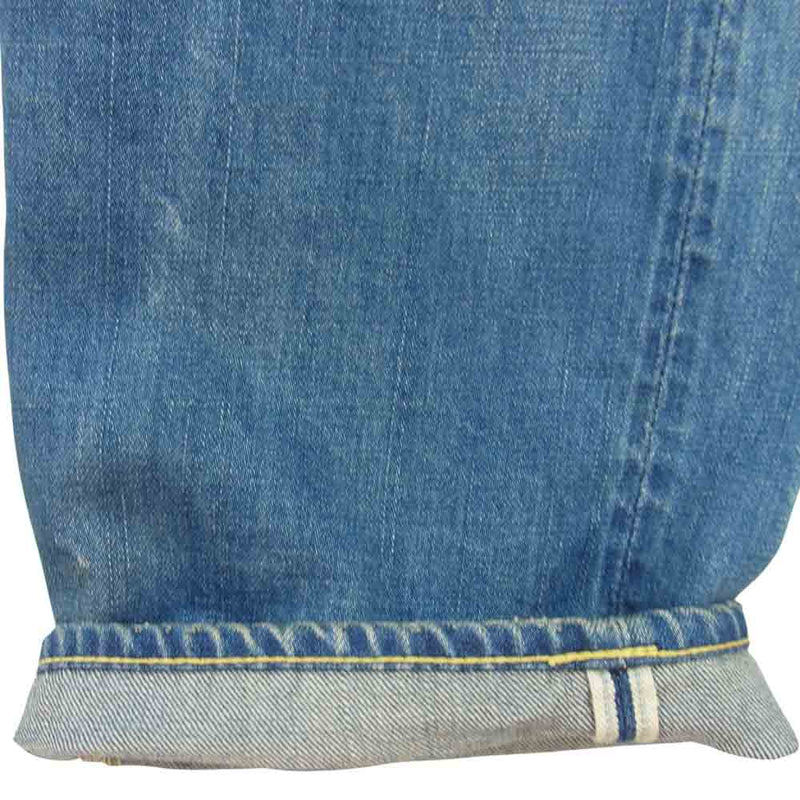 VISVIM ビズビム 217905005001 ICT DRY2 dmgd dry denim jeans インディゴブルー系 W85.4cm【中古】