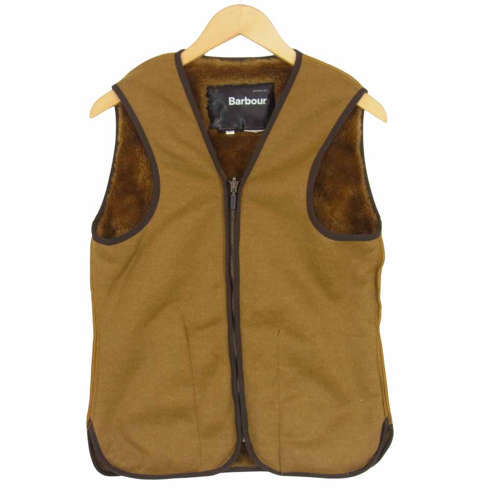 Barbour バブアー BEDALE FUR LINER ビデイル ファー ライナー ブラウン系 34【中古】