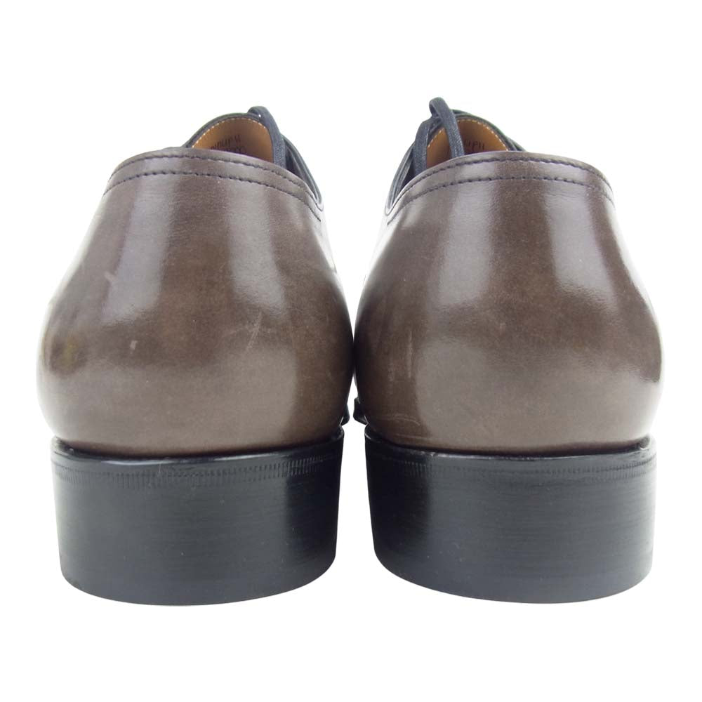 John Lobb ジョンロブ PHILIP II フィリップ 2 オックスフォードカーフレザー パンチドキャップトゥ シューズ ブラウン系 8E【中古】