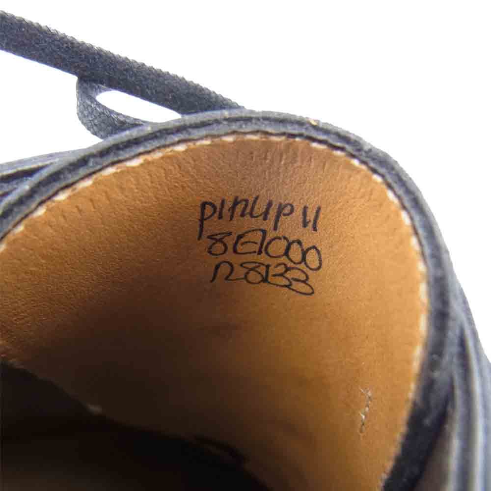 John Lobb ジョンロブ PHILIP II フィリップ 2 オックスフォードカーフレザー パンチドキャップトゥ シューズ ブラウン系 8E【中古】