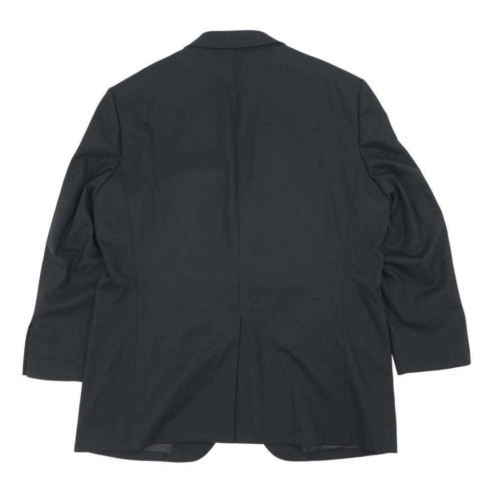UNIQLO +J ユニクロ 311-432644 ウールブレンド ジャケット パンツ セットアップ ブラック系 XXL【中古】