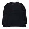 Yohji Yamamoto ヨウジヤマモト POUR HOMME プールオム 19AW HC-T43-173 Lamb wool Round Neck Top ラムウール ラウンドネック ニット ブラック系 3【中古】