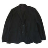 Yohji Yamamoto ヨウジヤマモト POUR HOMME プールオム 未使用 20AW HX-J05-100 W/GABARDINE FRONT DOUBLE CLOTH JACKET ウールギャバジン 前二重 フラシ ジャケット ブラック系 4【極上美品】【中古】