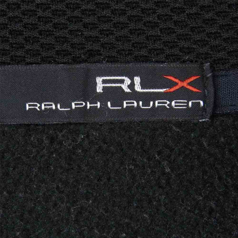 RALPH LAUREN ラルフローレン 0467470 RLX 国内正規品 フリース ジャケット 中国製 ブラック系【中古】