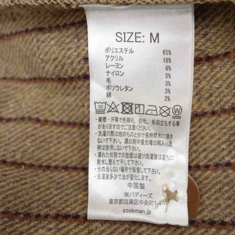 クックマン セットアップ ブラウン系 M【中古】