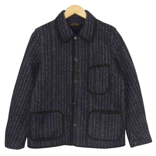 FULLCOUNT フルカウント BBJ8-003 BROWN'S BEACH JACKET ブラウンズビーチ ネイビー系 38【中古】