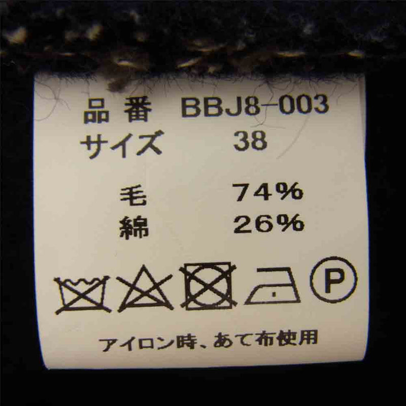 FULLCOUNT フルカウント BBJ8-003 BROWN'S BEACH JACKET ブラウンズビーチ ネイビー系 38【中古】