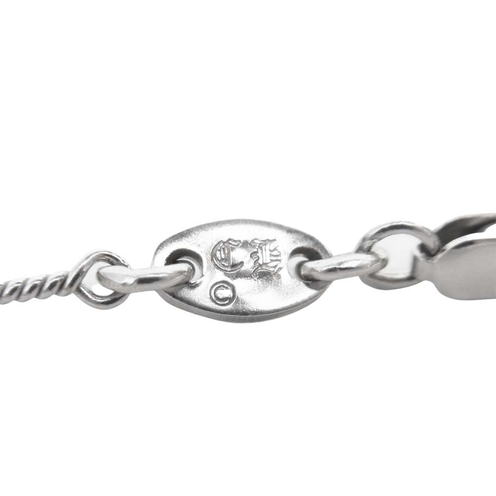 CHROME HEARTS クロムハーツ（原本無） 18KWG NECKCHAIN T16 16inch 16インチ ツイスト チェーン シルバー系【中古】