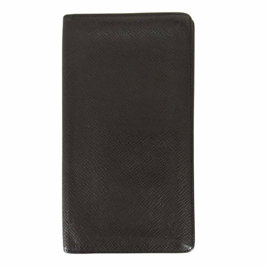 LOUIS VUITTON ルイ・ヴィトン M31002 ポルトカルトクレディ アルドワーズ タイガ 札入れ 長財布  ブラック系【中古】