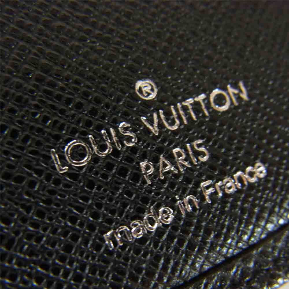 LOUIS VUITTON ルイ・ヴィトン M31002 ポルトカルトクレディ アルドワーズ タイガ 札入れ 長財布  ブラック系【中古】