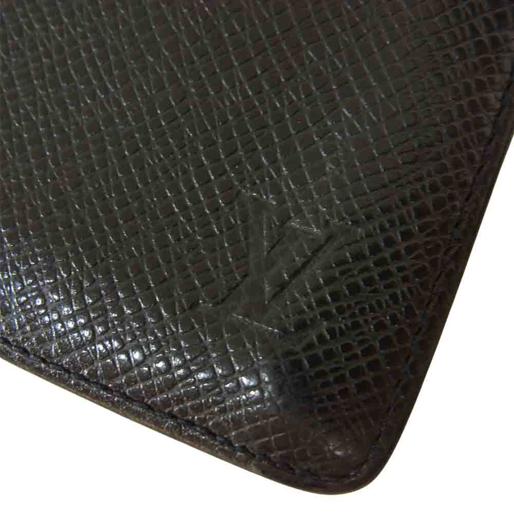 LOUIS VUITTON ルイ・ヴィトン M31002 ポルトカルトクレディ アルドワーズ タイガ 札入れ 長財布  ブラック系【中古】