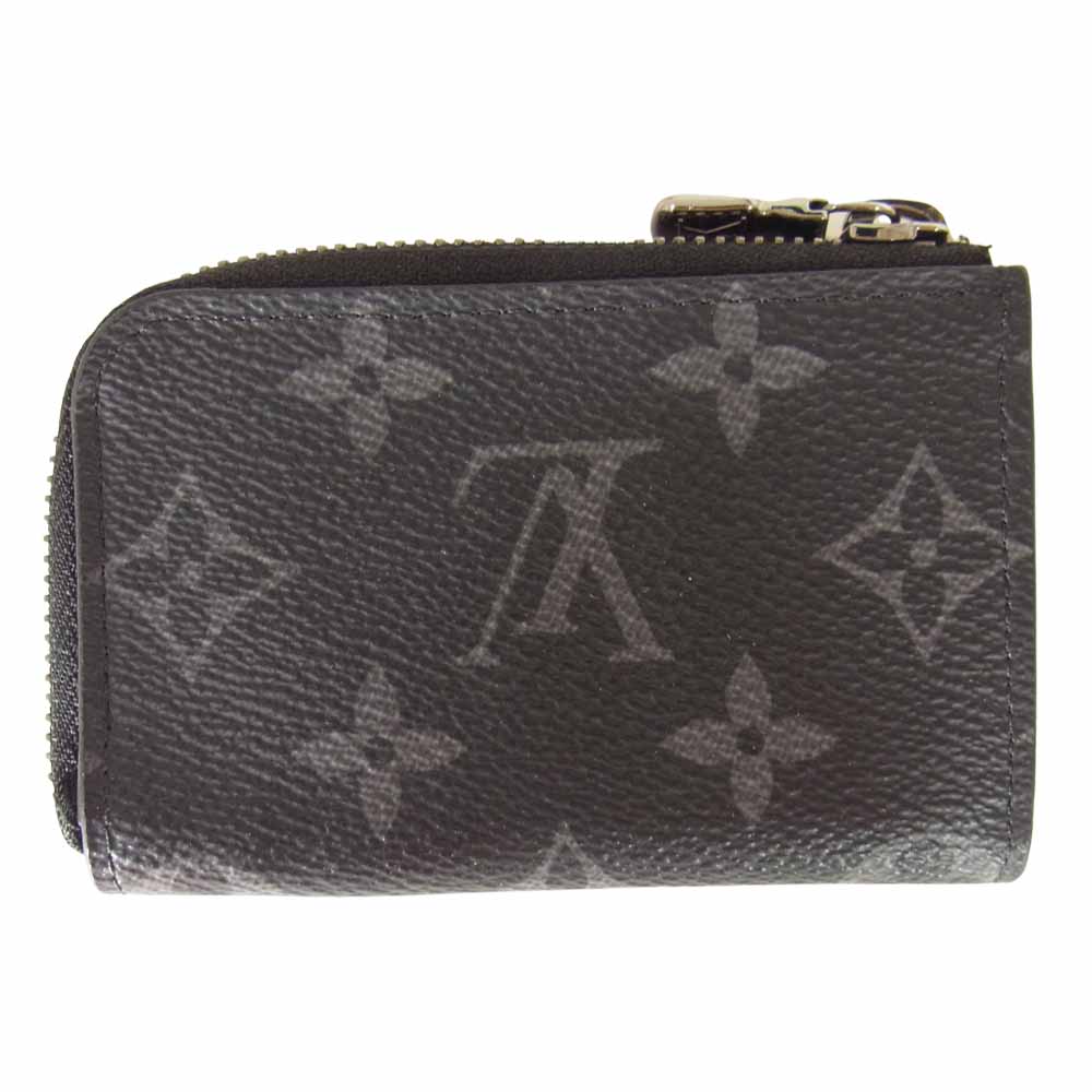 LOUIS VUITTON ルイ・ヴィトン M63536 ポルトモネジュール モノグラム エクリプス 財布 コインケース ブラック系【中古】