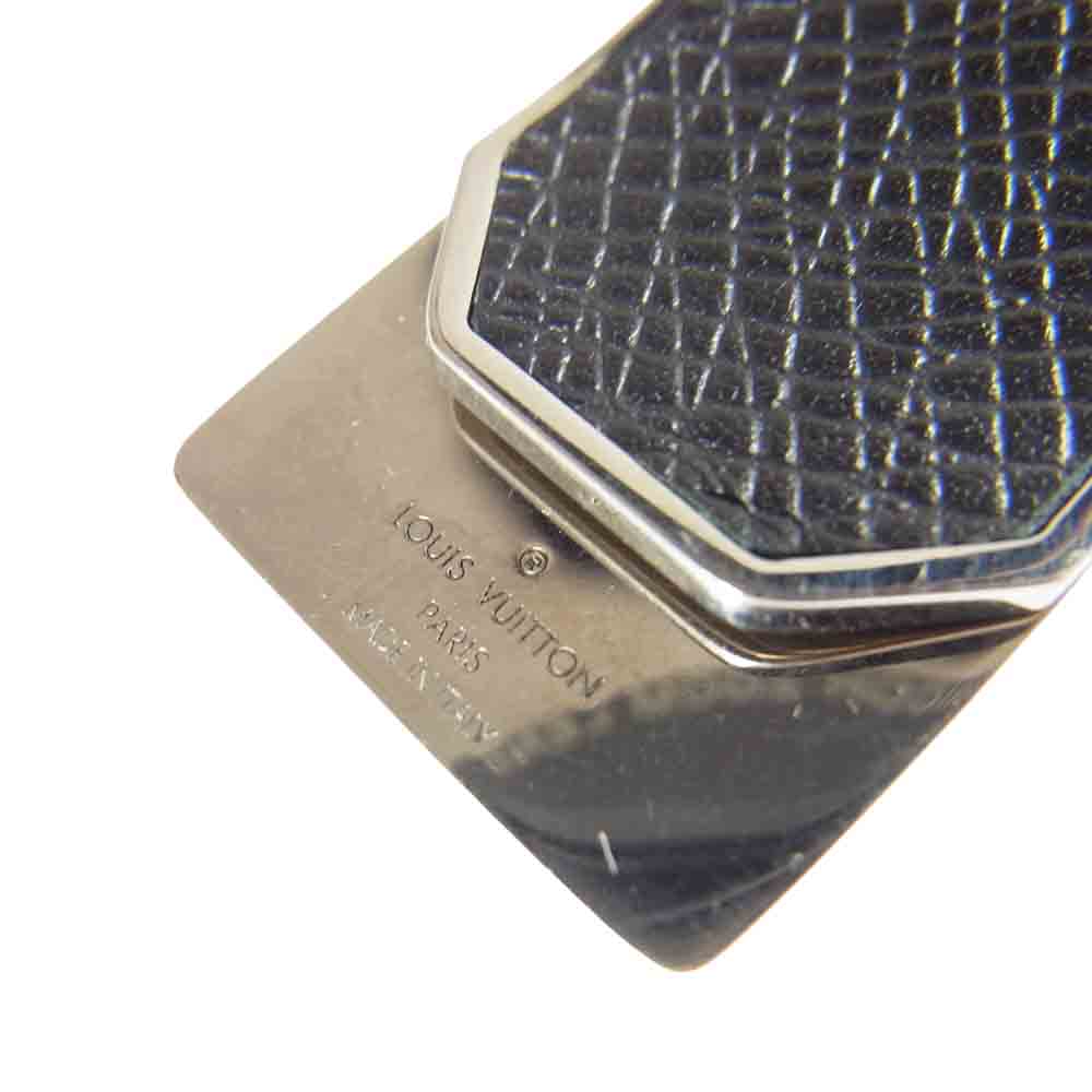 LOUIS VUITTON ルイ・ヴィトン M63069 パンス アビエ ネオ LVクラブ マネークリップ ブラック系【中古】