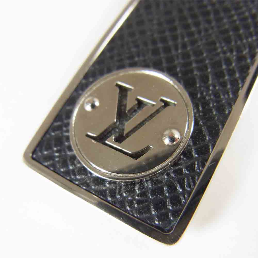 LOUIS VUITTON ルイ・ヴィトン M63069 パンス アビエ ネオ LVクラブ マネークリップ ブラック系【中古】