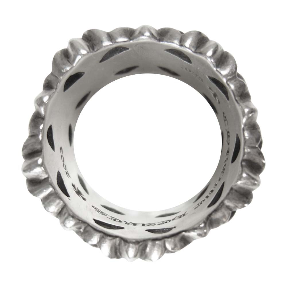 CHROME HEARTS クロムハーツ（原本無） CEMETERY CRS RING セメタリー クロス リング シルバー系 21号程度【中古】