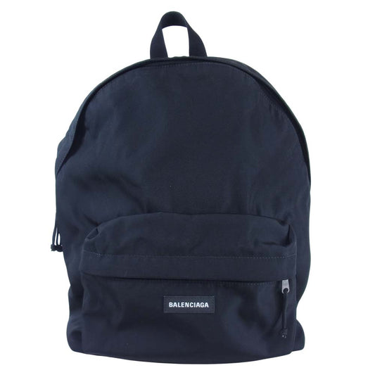 BALENCIAGA バレンシアガ 503221 EXPLORER エクスプローラー バックパック デイパック ブラック系【中古】