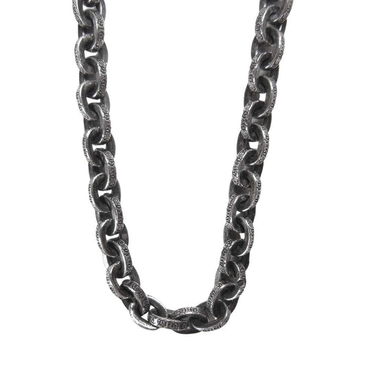 CHROME HEARTS クロムハーツ（原本無） ペーパー チェーン 18インチ ネックレス シルバー系【中古】