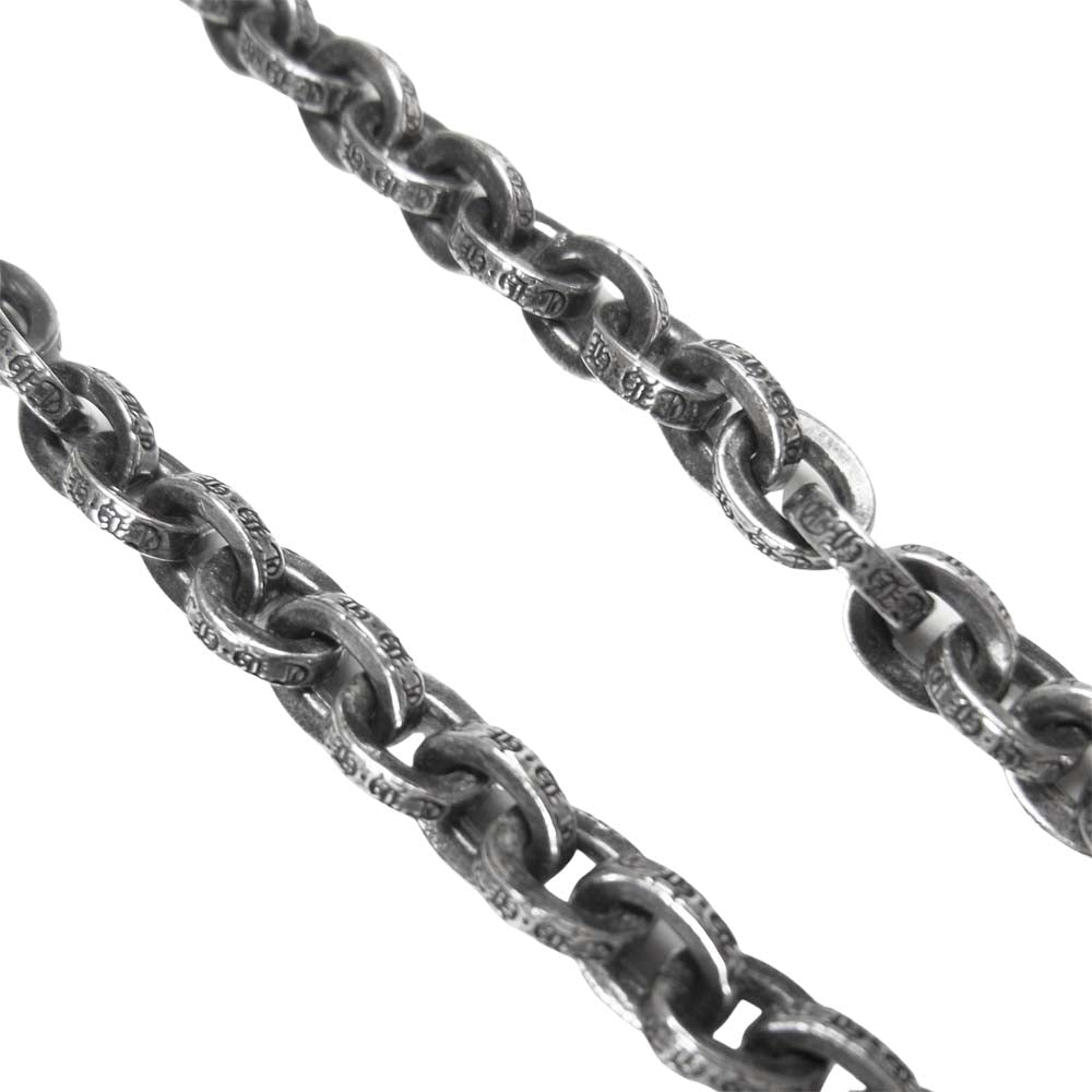 CHROME HEARTS クロムハーツ（原本無） ペーパー チェーン 18インチ ネックレス シルバー系【中古】