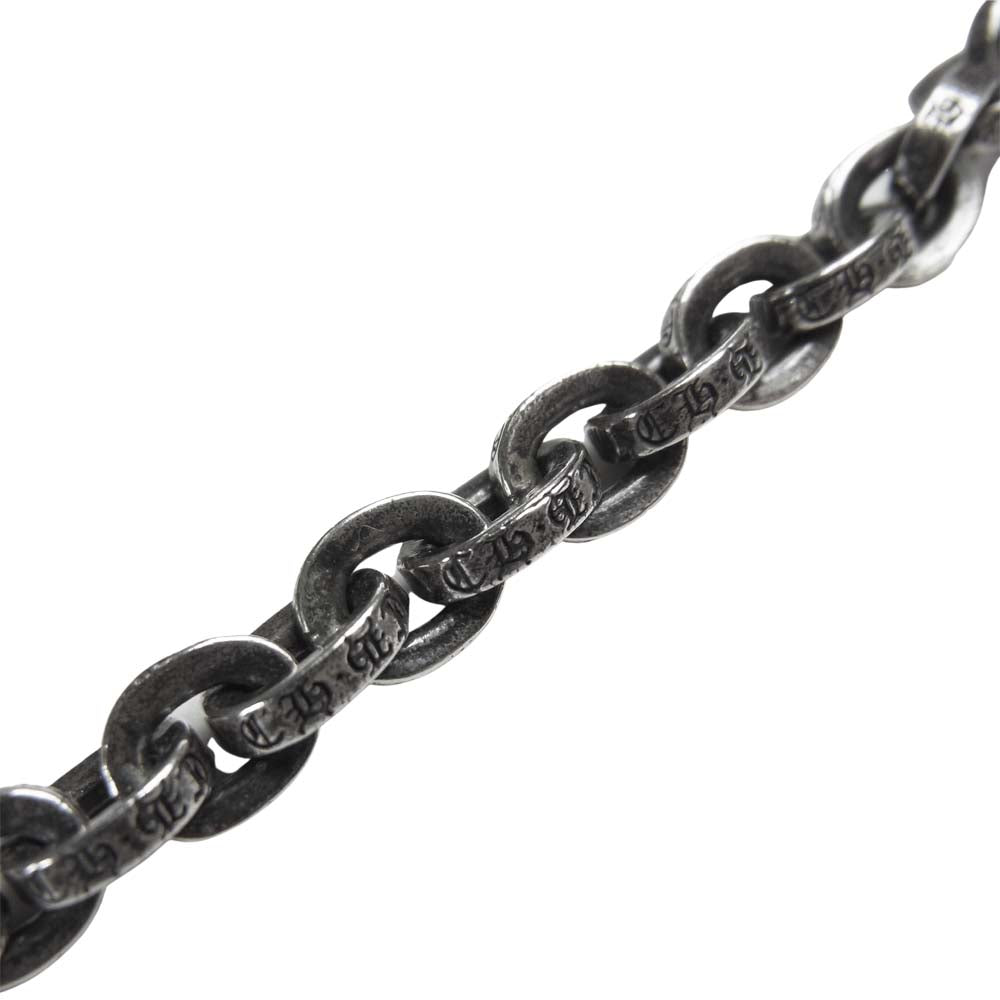 CHROME HEARTS クロムハーツ（原本無） ペーパー チェーン 18インチ ネックレス シルバー系【中古】