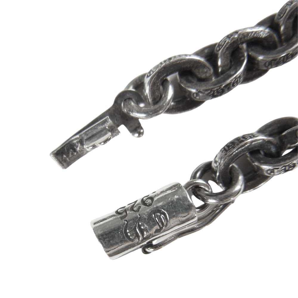 CHROME HEARTS クロムハーツ（原本無） ペーパー チェーン 18インチ ネックレス シルバー系【中古】