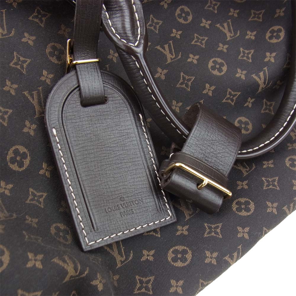 LOUIS VUITTON ルイ・ヴィトン 12年製 M56705 購入証明書付属 モノグラム イディール スピーディ 45 ヴォワヤージュ ダークブラウン系【美品】【中古】