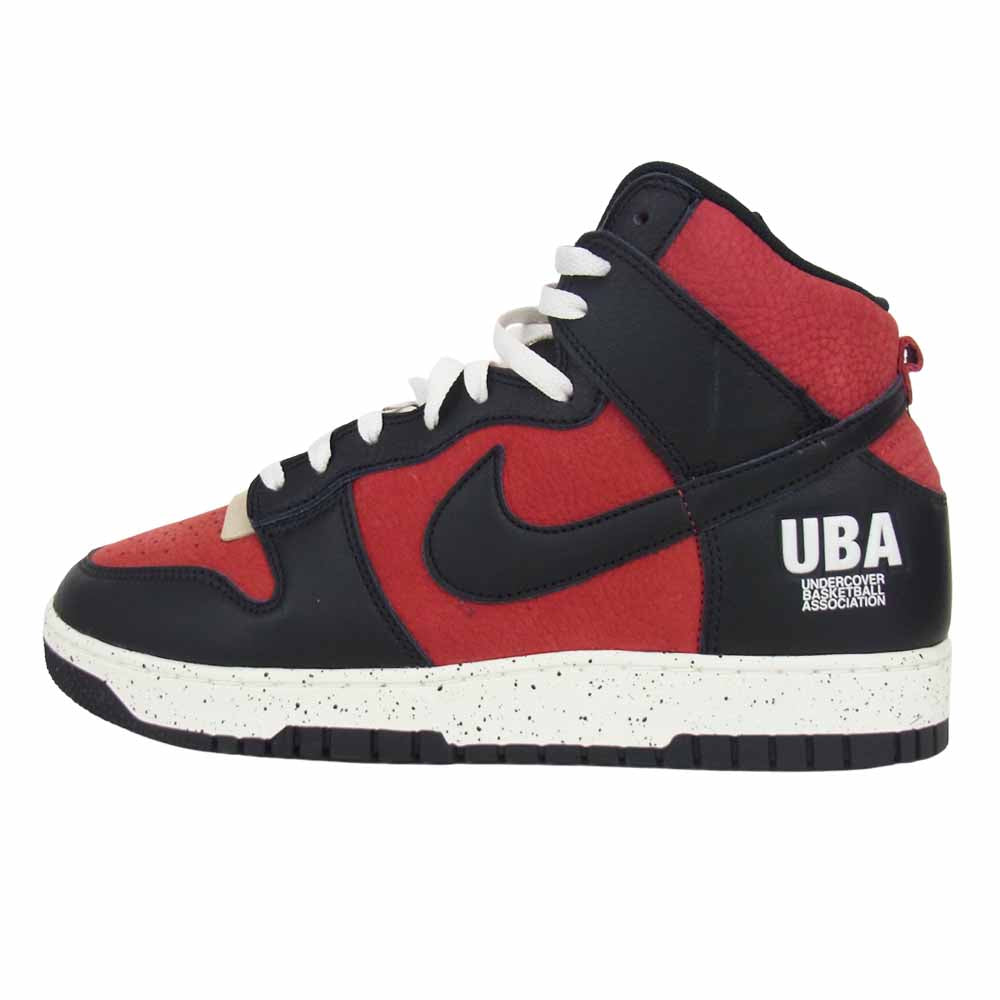 NIKE ナイキ DD9401-600 × UNDERCOVER DUNK 1985 HI GYM RED アンダーカバー ダンク ハイ レッド系 29cm【新古品】【未使用】【中古】