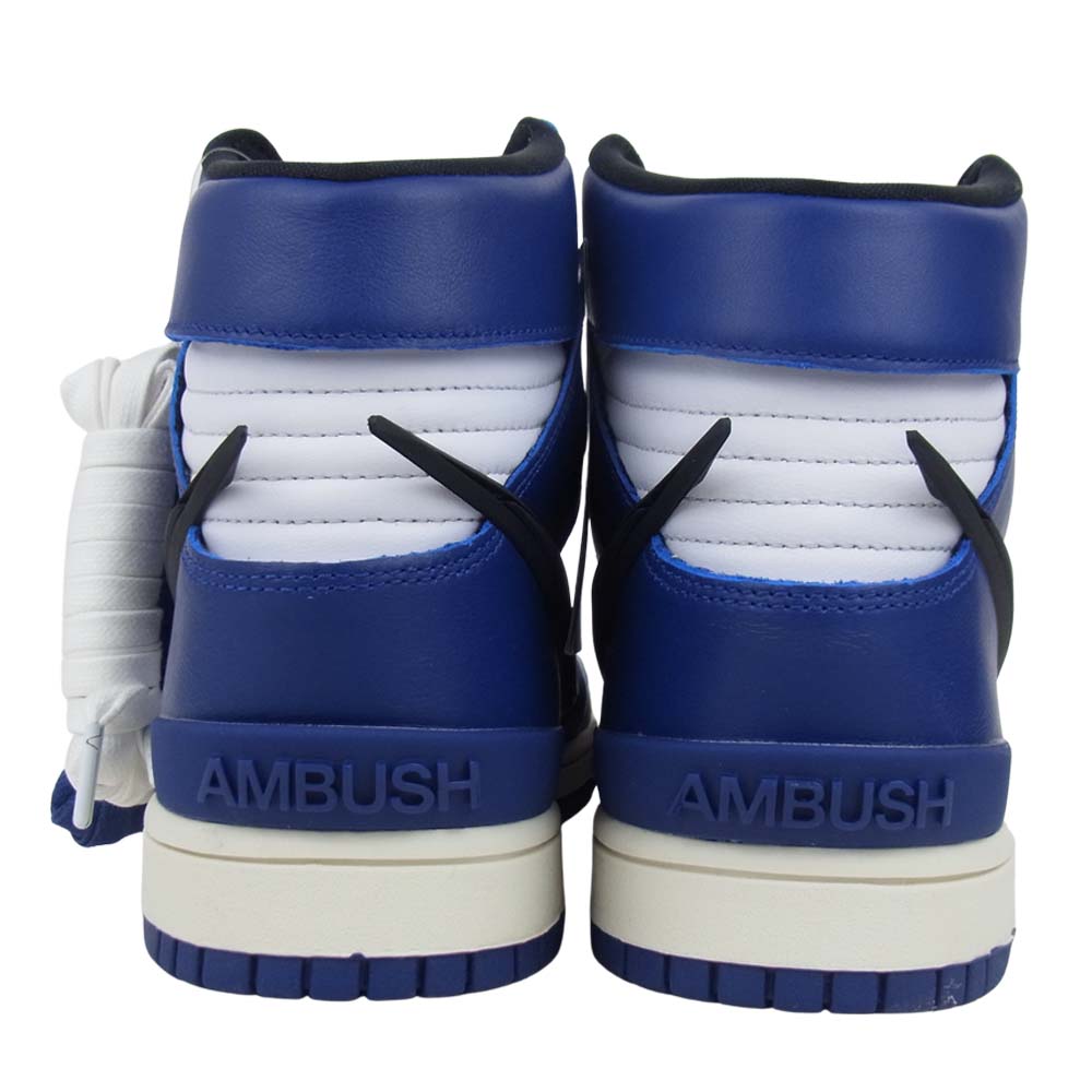 NIKE ナイキ CU7544-400 × AMBUSH Dunk Hi DEEP ROYAL アンブッシュ ダンク ハイ ブルー系 29cm【新古品】【未使用】【中古】
