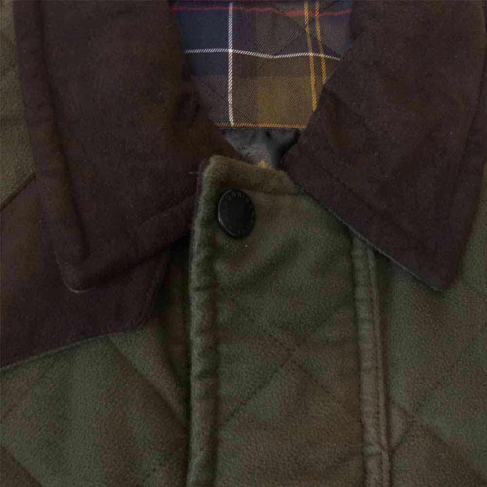 Barbour バブアー EQUESTRIAN QUILT JACKET キルト キルティング カーキ系 S【中古】