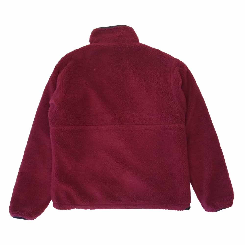 patagonia パタゴニア 96AW 29361 USA製 Pile Glissade Pullover パイル グリセード プルオーバー リバーシブル エンジ系 パープル系 S【中古】