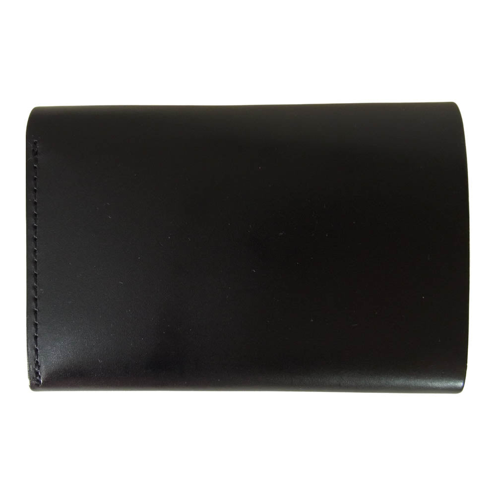 エムピウ straccio ストラッチョ ミニ 財布 ブラック系【中古】