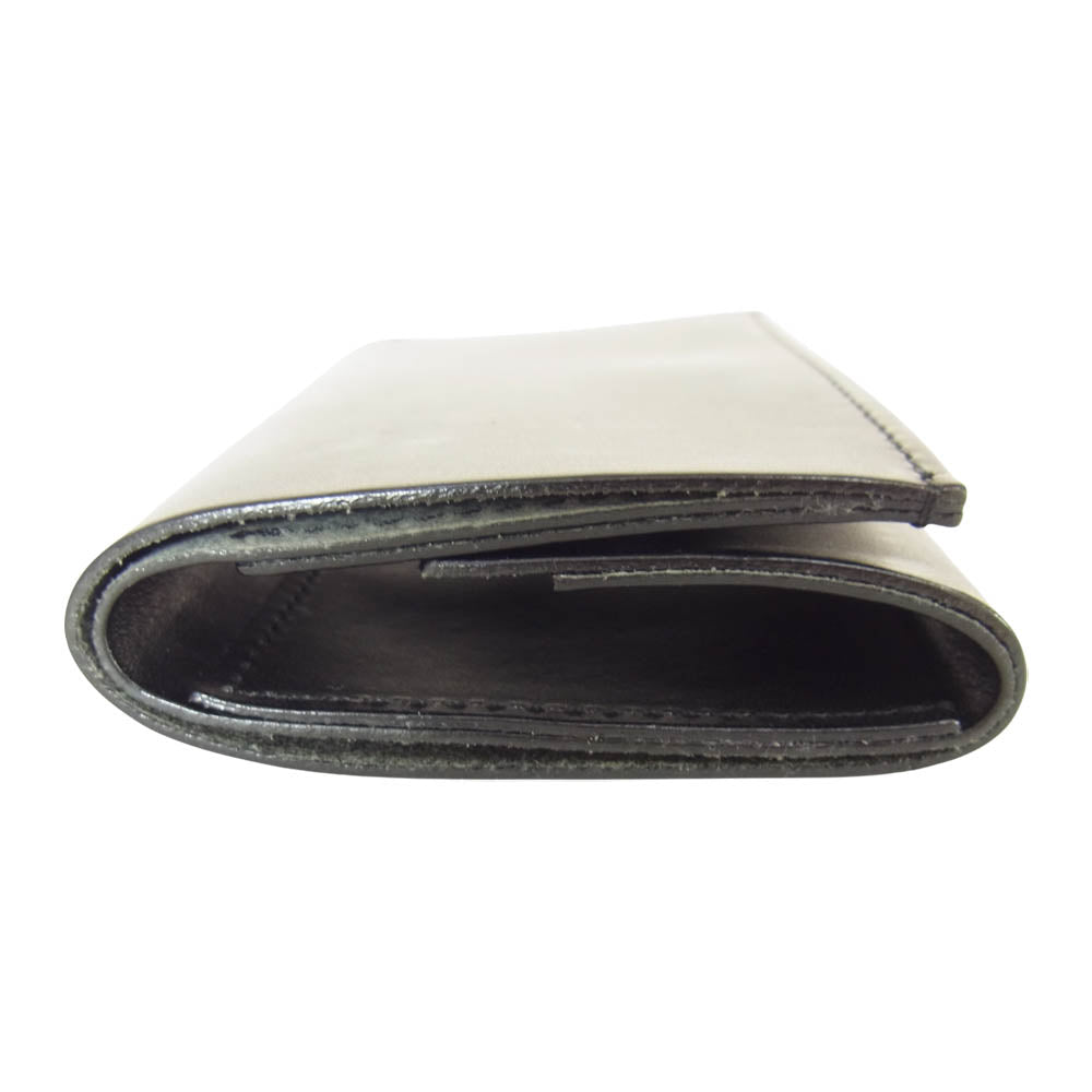 エムピウ straccio ストラッチョ ミニ 財布 ブラック系【中古】