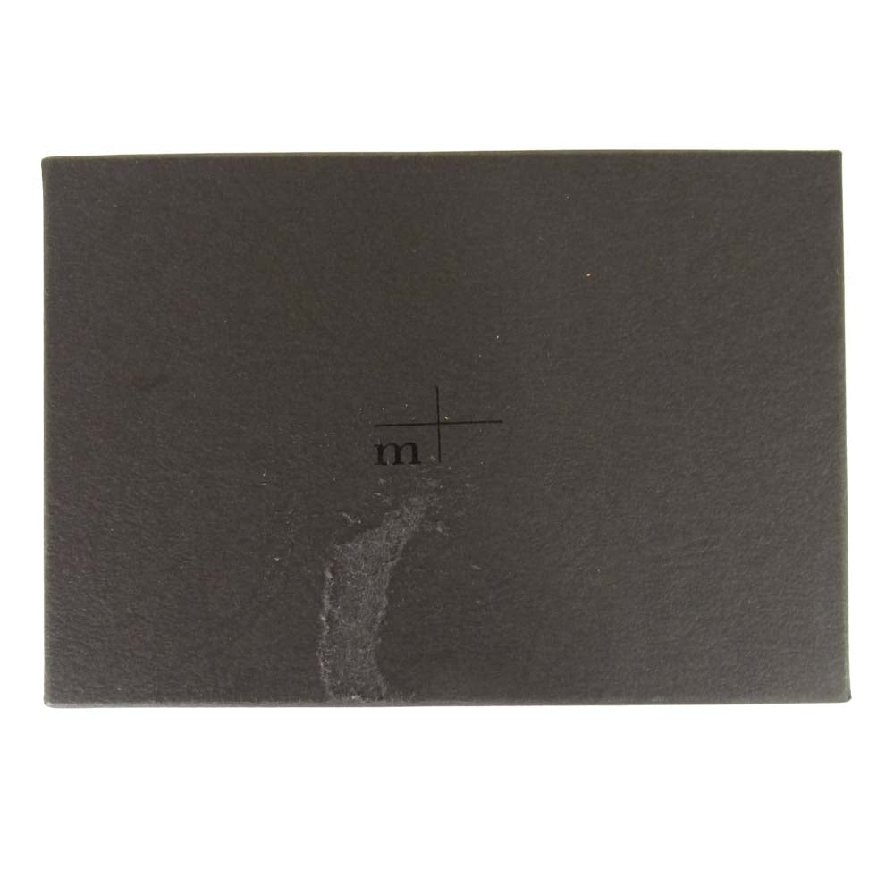 エムピウ straccio ストラッチョ ミニ 財布 ブラック系【中古】