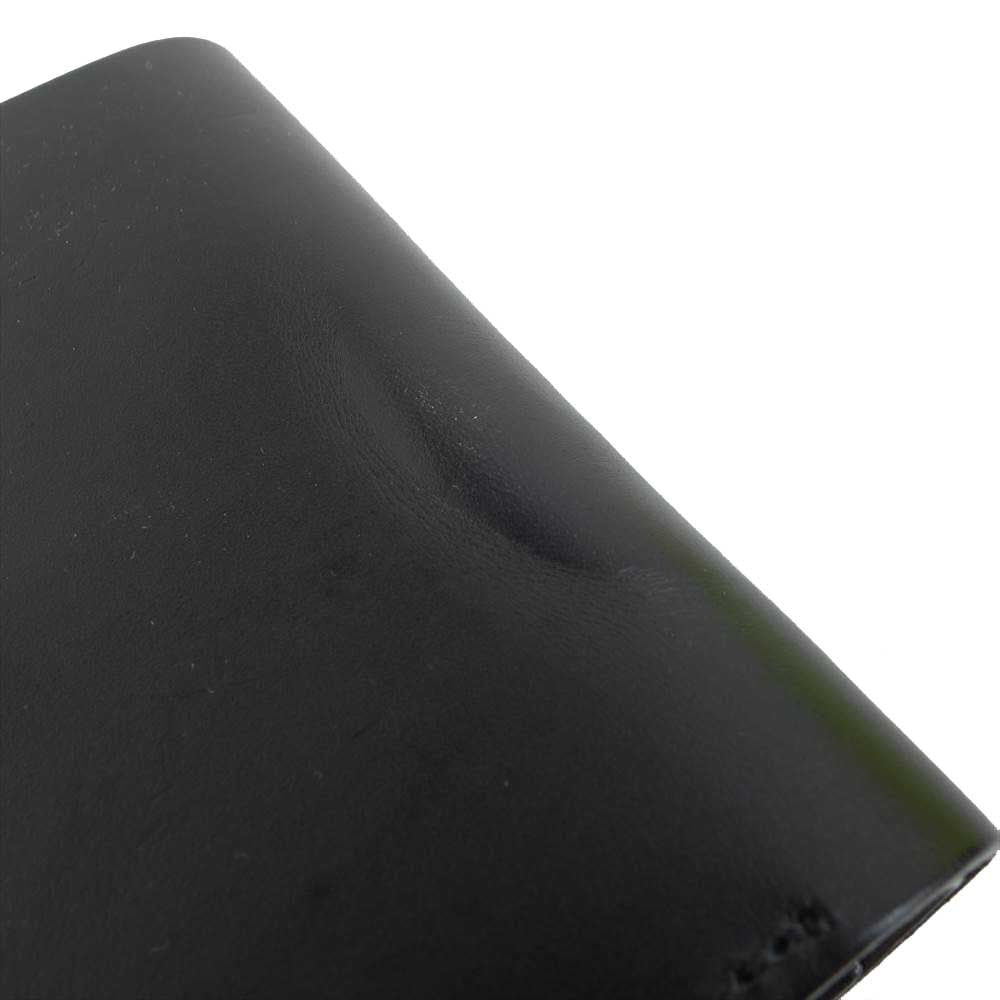 エムピウ straccio ストラッチョ ミニ 財布 ブラック系【中古】