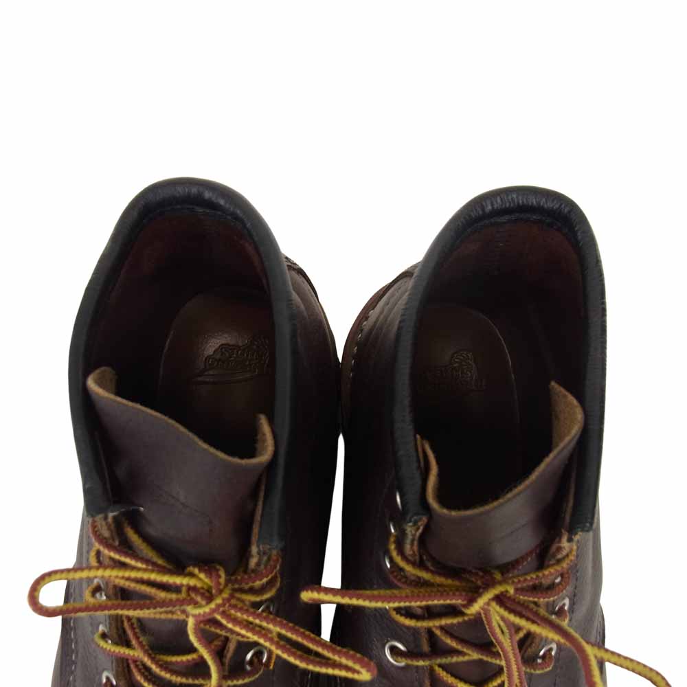 RED WING レッドウィング 8146 6 CLASSIC MOC クラシックモックトゥ ブーツ ダークブラウン系 26.5cm【中古】