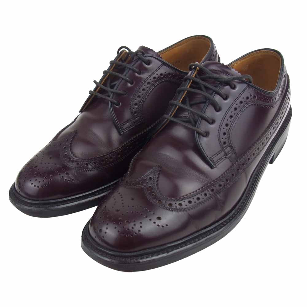 REGAL リーガル　コードバン　ウィングチップ　バーガンディ　レザーシューズ REGAL リーガル コードバン ウィングチップ バーガンディ レザー