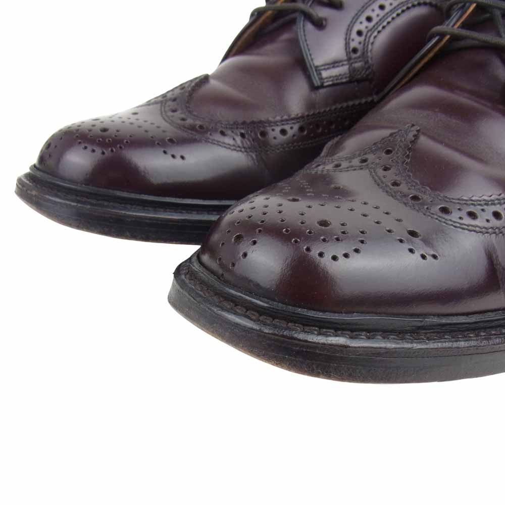 REGAL リーガル　コードバン　ウィングチップ　バーガンディ　レザーシューズ REGAL リーガル コードバン ウィングチップ バーガンディ レザー