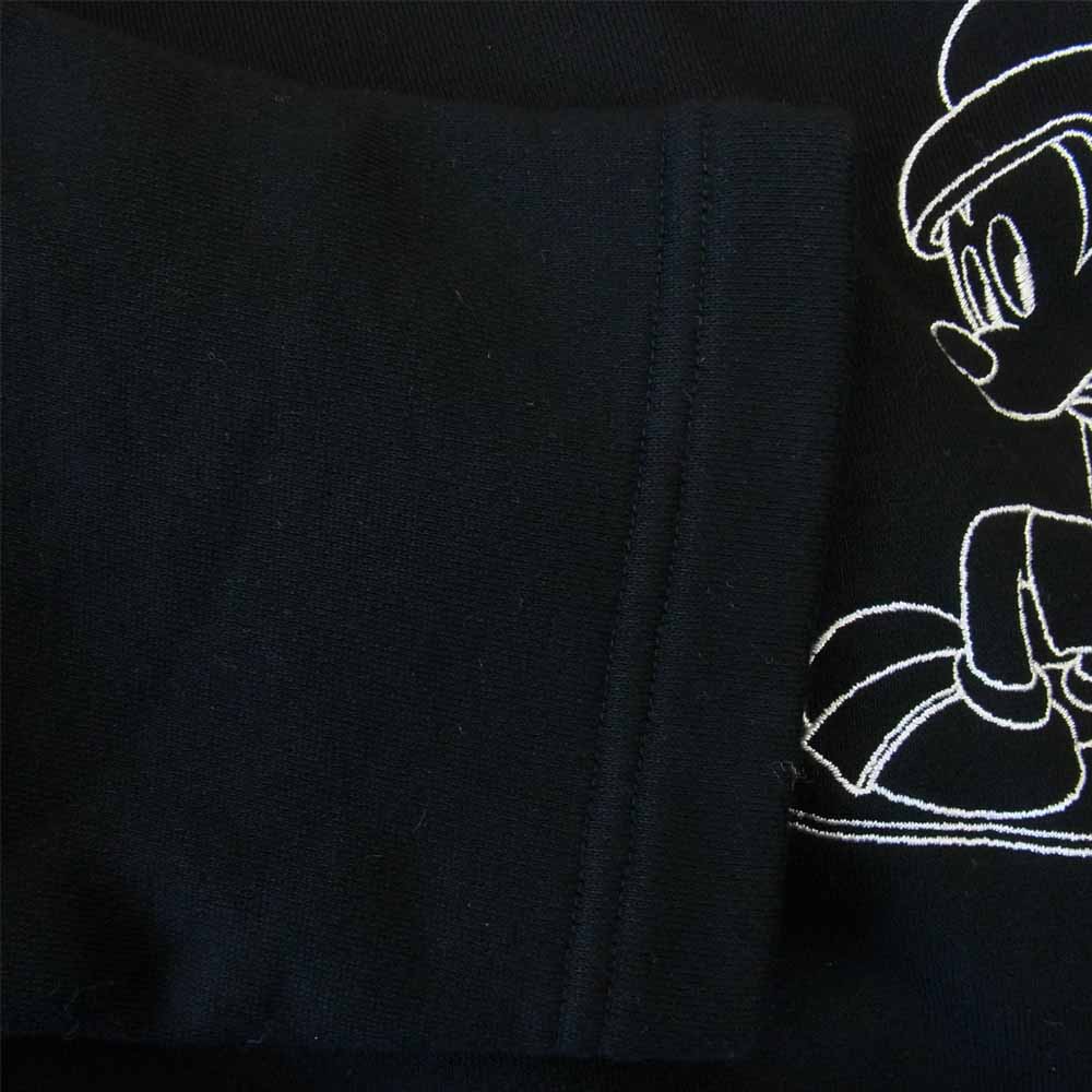 WHITE MOUNTAINEERING ホワイトマウンテニアリング 21AW Disney DESIGN PULLOVER HOODIE ブラック系 1【新古品】【未使用】【中古】